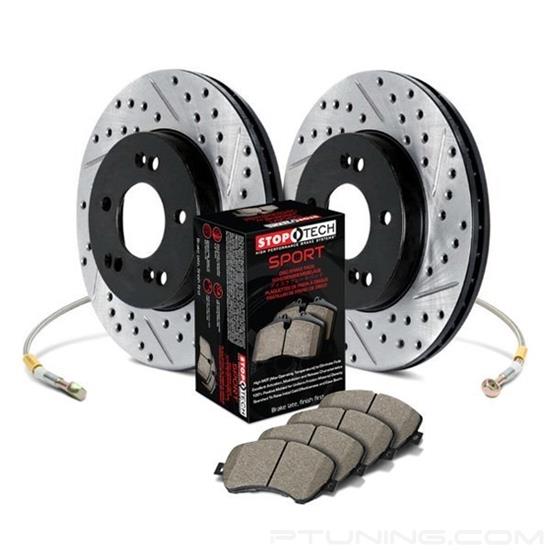 Picture of Sport Drilled and Slotted Front Brake Kit