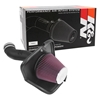 Picture of FIPK Generation II Black Composite Cold Air Intake System with Red Filter and Heat Shield