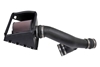 Picture of AirCharger Black Composite Cold Air Intake System with Red Filter