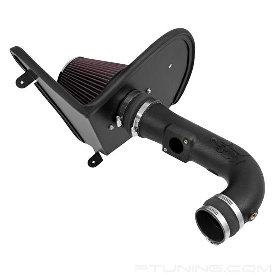 Picture of AirCharger Black Composite Cold Air Intake System with Red Filter