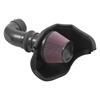 Picture of AirCharger Black Composite Cold Air Intake System with Red Filter
