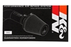 Picture of AirCharger Black Composite Cold Air Intake System with Red Filter