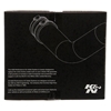 Picture of AirCharger Black Composite Cold Air Intake System with Red Filter