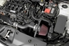 Picture of AirCharger Black Composite Cold Air Intake System with Red Filter