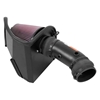 Picture of Typhoon Aluminum Black Cold Air Intake System with Red Filter