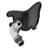 Picture of Typhoon Aluminum Silver Cold Air Intake System with Red Filter