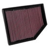 Picture of 33 Series Panel Red Air Filter (11.625" L x 9.063" W x 1.688" H)