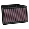 Picture of 33 Series Panel Red Air Filter (10.938" L x 8" W x 1" H)