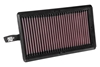 Picture of 33 Series Panel Red Air Filter (11.75" L x 7.063" W x 1.438" H)