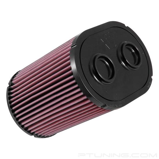 Picture of E Series Oval Straight Red Air Filter (9.25" BOL x 6.5" BOW x 9.25" TOL x 6.5" TOW x 8.938" H)