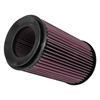 Picture of E Series Round Straight Red Air Filter (3.5" ID x 6" OD x 10.313" H)