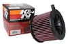 Picture of E Series Unique Red Air Filter (3.875" ID x 6.625" OD x 5.5" H)