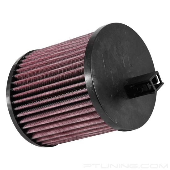 Picture of E Series Round Straight Red Air Filter (3" ID x 4.875" OD x 5.375" H)