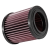 Picture of E Series Round Straight Red Air Filter (3" ID x 4.875" OD x 5.375" H)