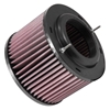 Picture of E Series Round Red Air Filter (3.125" ID x 5" OD x 5.25" H)