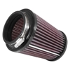 Picture of Round Tapered Red Air Filter (3.5" F x 4.438" B x 3.5" T x 2.25" H)