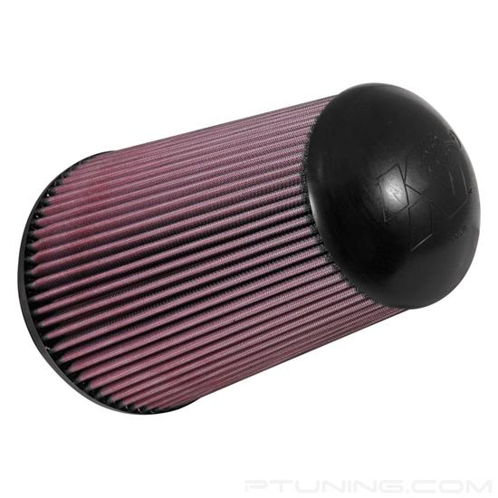 Picture of Round Tapered Red Air Filter (6" F x 7.5" B x 5.125" T x 11.625" H)