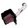 Picture of 77 Series High-Flow Performance Aluminum Polished Cold Air Intake System with Red Filter