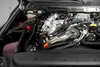 Picture of 77 Series High-Flow Performance Aluminum Polished Cold Air Intake System with Red Filter