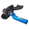Picture of Typhoon Complete Aluminum Candy Blue Cold Air Intake System with Red Filter