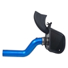 Picture of Typhoon Complete Aluminum Candy Blue Cold Air Intake System with Red Filter