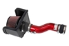 Picture of Typhoon Complete Aluminum Candy Red Powder Coated Cold Air Intake System with Red Filter