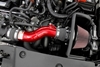 Picture of Typhoon Complete Aluminum Candy Red Powder Coated Cold Air Intake System with Red Filter