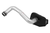 Picture of Typhoon Aluminum Silver Cold Air Intake System with Red Filter