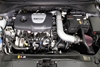Picture of Typhoon Aluminum Silver Cold Air Intake System with Red Filter