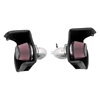Picture of Typhoon Aluminum Silver Cold Air Intake System with Red Filter