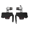 Picture of Typhoon Aluminum Silver Cold Air Intake System with Red Filter