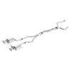 Picture of S-Type Stainless Steel Cat-Back Exhaust System with Quad Rear Exit
