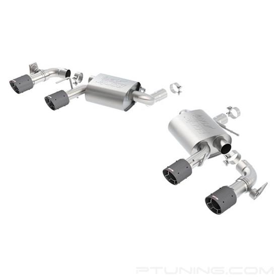 Picture of ATAK Stainless Steel Axle-Back Exhaust System with Quad Rear Exit