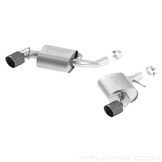 Picture of S-Type Stainless Steel Axle-Back Exhaust System with Split Rear Exit