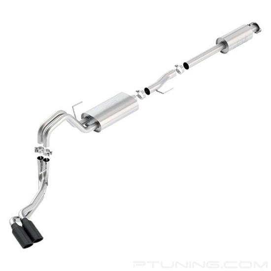 Picture of S-Type Stainless Steel Cat-Back Exhaust System with Dual Side Exit