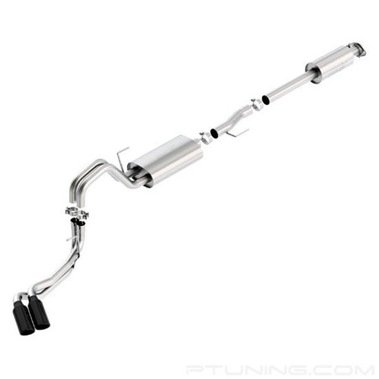 Picture of Touring Stainless Steel Cat-Back Exhaust System with Dual Side Exit