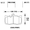 Picture of High Performance Street Front Brake Pads