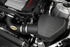 Picture of Jr. Black Composite Short Ram Intake Kit with SynthaMax Red Filter