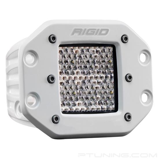Picture of D-Series Pro Flush Mount 3" 30W White Housing Flood Diffused Beam LED Light