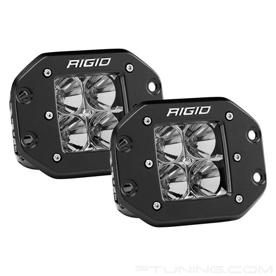 Picture of D-Series Pro Flush Mount 3" 2x30W Flood Beam LED Lights