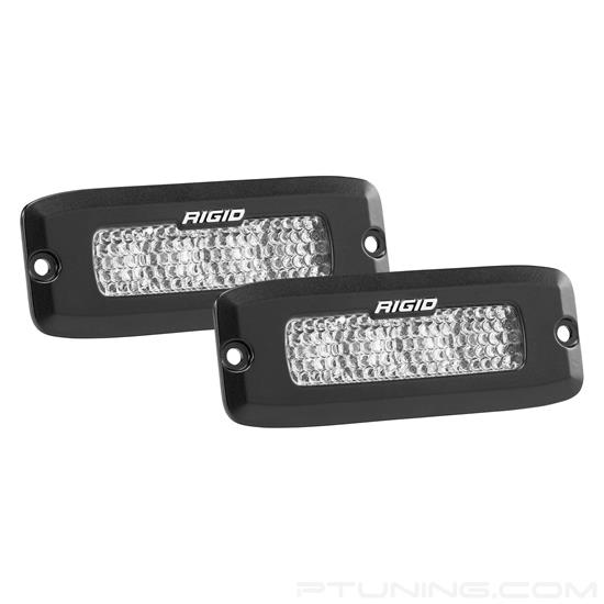 Picture of SR-Q Series Pro Flush Mount 5" x 2" 2x32W Flood Diffused Beam LED Lights