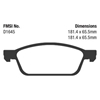 Picture of Ultimax OEM Replacement Front Brake Pads