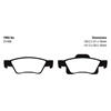 Picture of Bluestuff NDX Formula Racing Rear Brake Pads