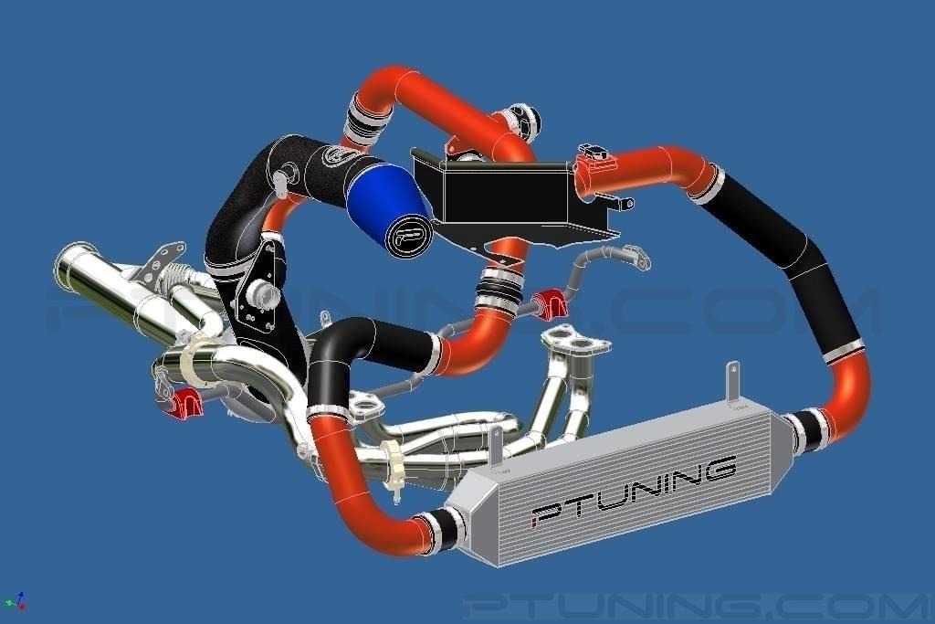 PTUNING PTPTBK15000V2 FRS/BRZ/86 Competition Turbo System V2