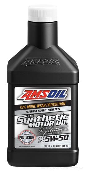 Amsoil AMRQT-EA - Signature Series 5W-50 Synthetic Motor Oil (1 quart)