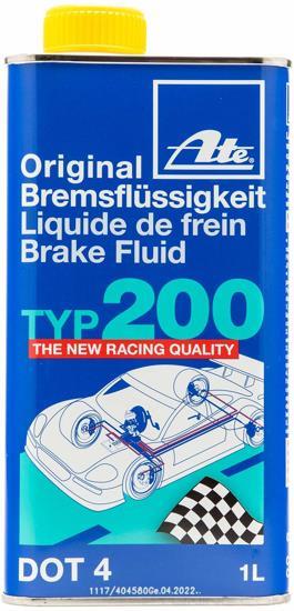 ATE Original Bremsflüssigkeit Typ 200 DOT 4 - 1 Liter 2x 1l = 2