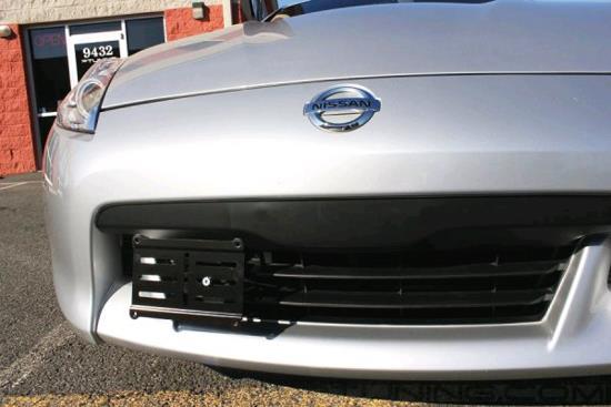 Picture of Adjustable Front License Plate Relocation Kit - Nissan 370Z (Nismo Edition)