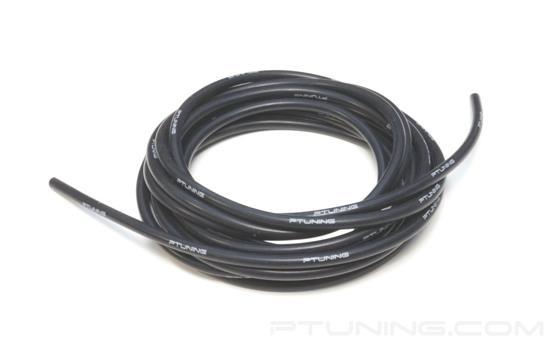 Picture of High Temperature Silicone Vacuum Hose, 4mm (3/16") ID, 10 Foot Length - Black