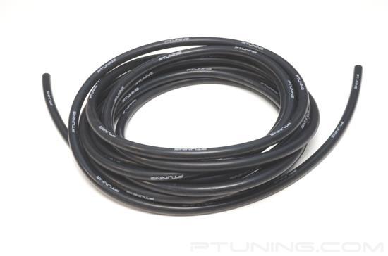 Picture of High Temperature Silicone Vacuum Hose, 6mm (1/4") ID, 10 Foot Length - Black