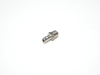 Picture of 1/8" NPT Male x 1/4" Single Barb, Straight Compact Hose Fitting - Nickel Plated Brass